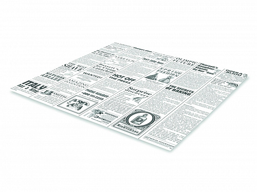 Newspaper print wrapping paper
