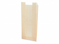 V bottom bag with window